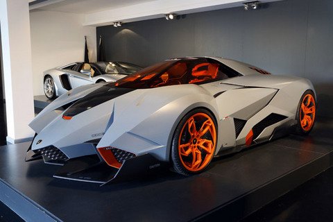 Le concept Lamborghini Egoista rentre au musée