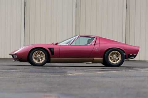 Une rare Lamborghini Miura SVJ chez RM Auctions