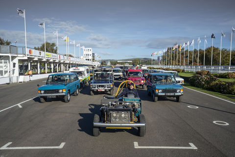 Land Rover a fêté les 50 ans du Range Rover à Goodwood