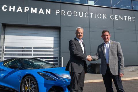 Lotus a inauguré le nouveau Chapman Production Centre