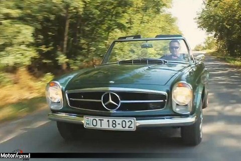 Vidéo Mercedes-Benz 230 SL 1964