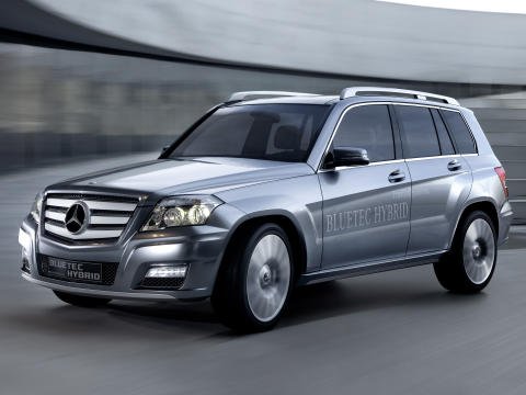Mercedes Vision GLK : diesel et hybride