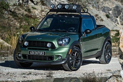 Le Mini Paceman Adventure ose le pick-up !