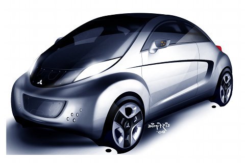 Mitsubishi : concept électrique à Genève