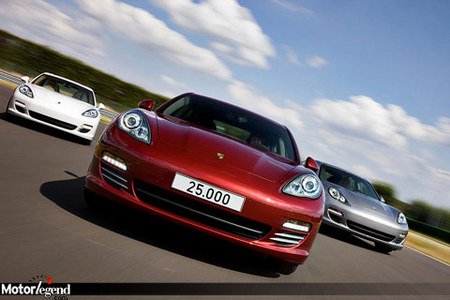 La Porsche Panamera hybride pour 2011