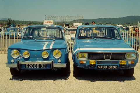 Renault fête sa R8 Gordini à Lohéac