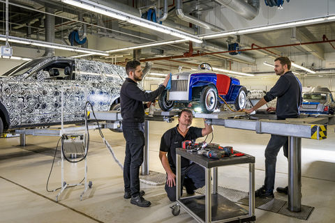 La Rolls-Royce SRH de passage à Goodwood