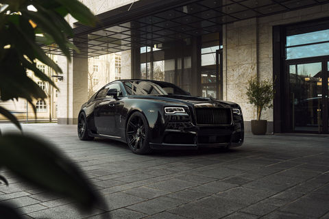Rolls-Royce Wraith Black Badge Overdose par Spofec