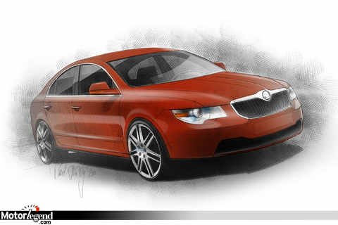 Skoda Superb, sur la voie de l'Audi A5