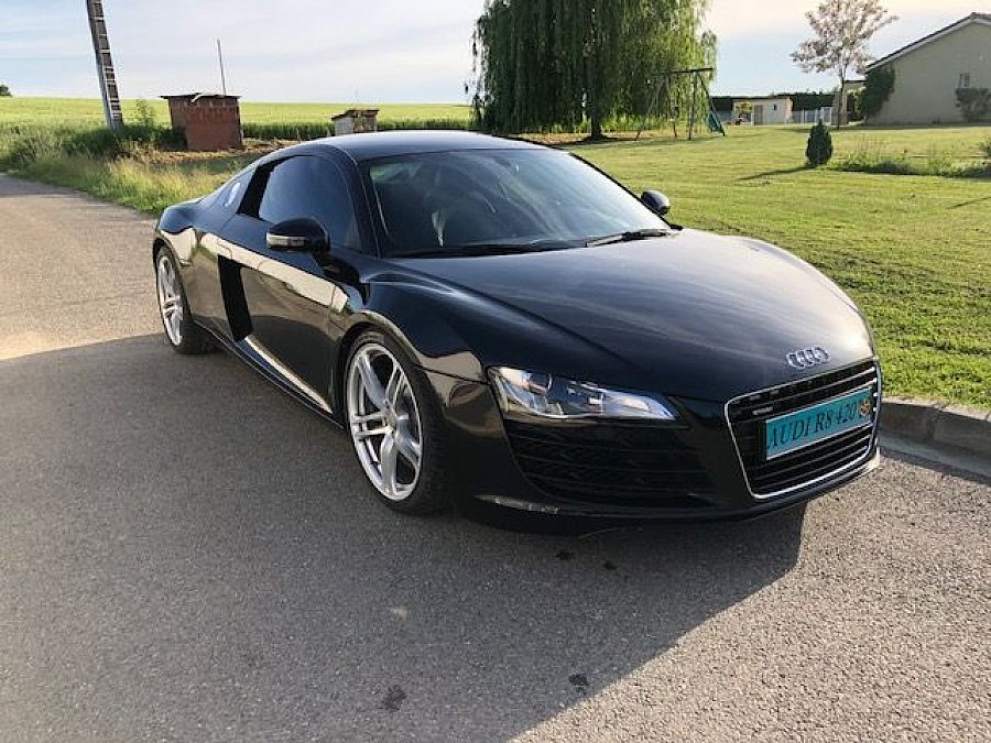 AUDI R8 I V8 4.2 FSI Quattro Rtronic 420ch coupé Noir occasion 63 500 € 47 350 km vente