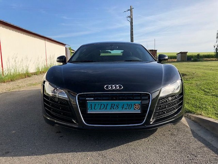 AUDI R8 I V8 4.2 FSI Quattro Rtronic 420ch coupé Noir occasion 63 500 € 47 350 km vente