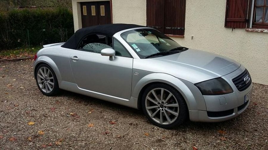 Annonce vendue AUDI TT 8N 1.8T 180ch S Line cabriolet Gris clair occasion 8 500 € 183 000 km