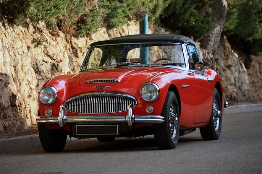 AUSTIN HEALEY 3000 Mk3 BJ8 Phase 1 cabriolet Rouge occasion - 65 000 €, 1 km