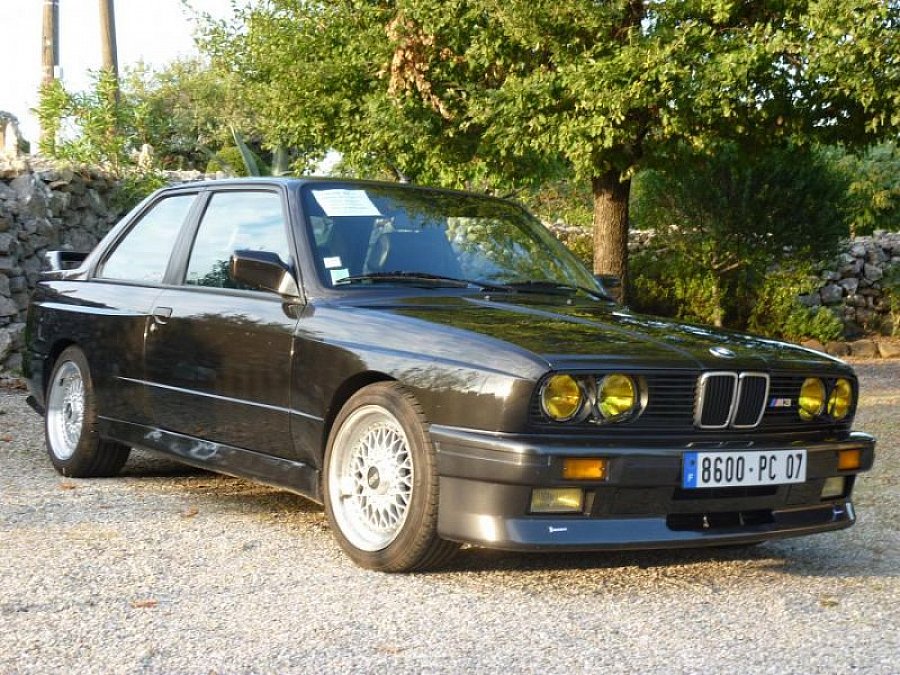 BMW M3 E30 2.3i 200 ch coupé Noir occasion - 62 500 €, 170 000 km