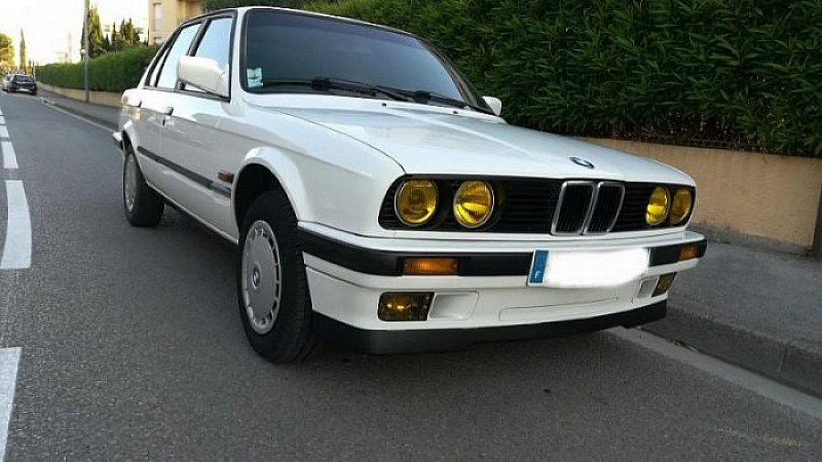 BMW SERIE 3 E30 316i 100ch berline Blanc occasion - 8 500 €, 180 222 km