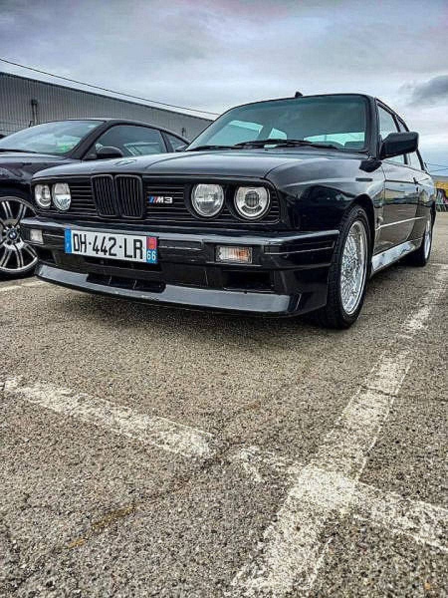 BMW M3 E30 2.3i 215 ch coupé Noir occasion - 71 000 €, 170 000 km
