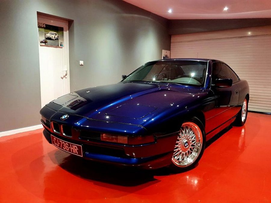 BMW SERIE 8 E31 850i 300 ch coupé Bleu occasion - 27 990 €, 144 400 km