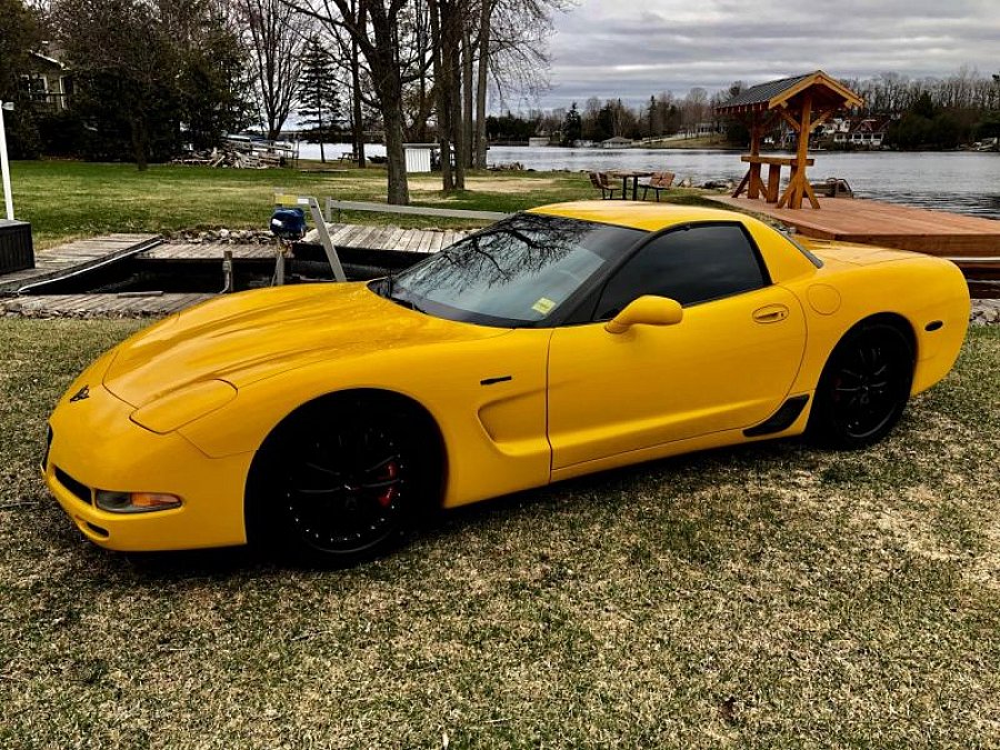 CHEVROLET CORVETTE C5 Z06 coupé Jaune occasion 32 600