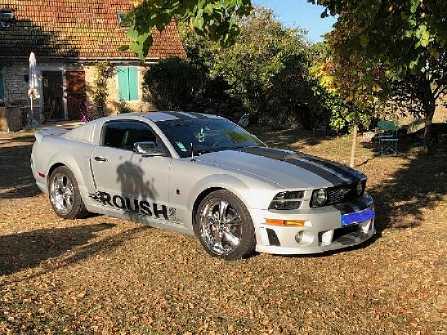 FORD MUSTANG V (2005-14) Serie 1 Roush Stage 1 Pack Luxe coupé Gris clair occasion - 26 500 €, 94 000 km