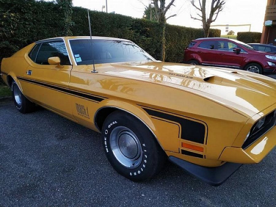 FORD MUSTANG I (1964-73) MACH 1 coupé Jaune occasion - 37 900 €, 23 000 km