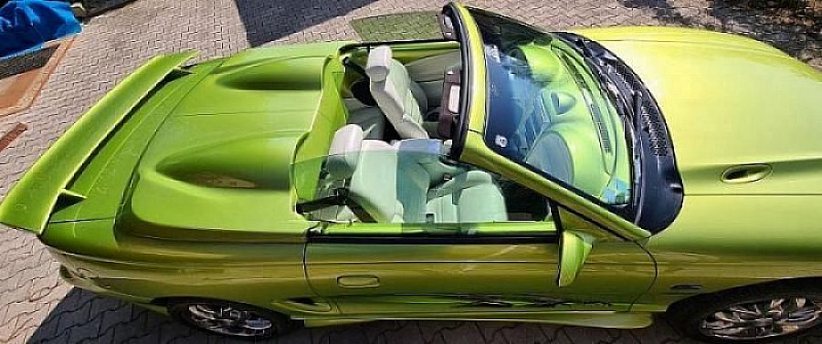 FORD MUSTANG IV (1994-04) V8 5.0l cabriolet Vert occasion - 22 500 €, 42 000 km