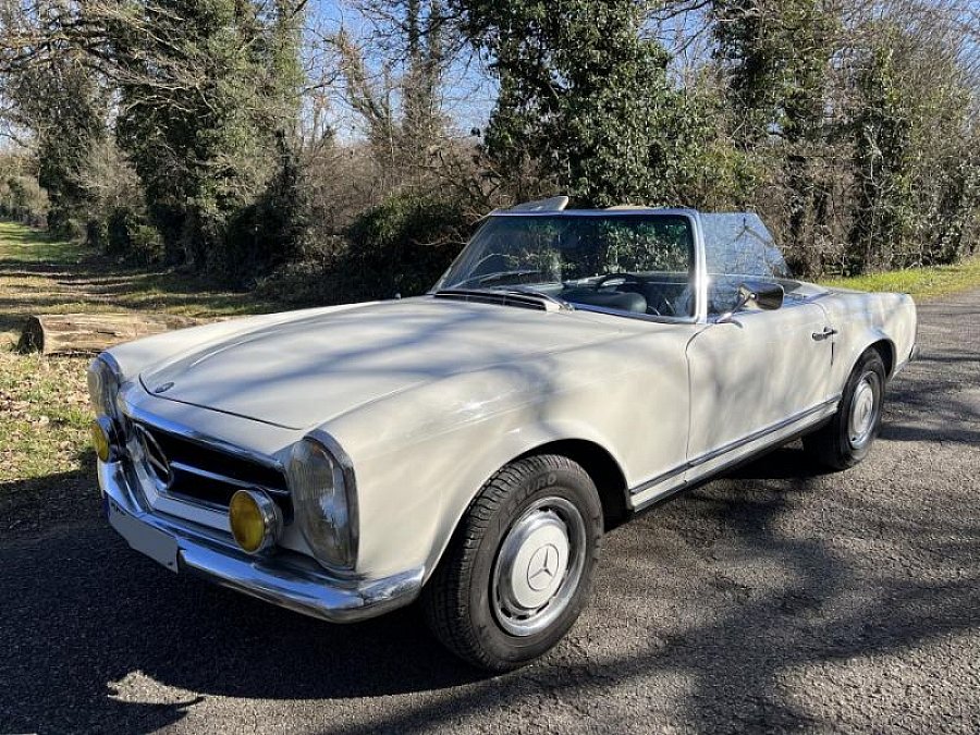 MERCEDES CLASSE SL W113 Pagode 280 SL Pagode hard-top cabriolet Beige occasion - 84 900 €, 97 500 km