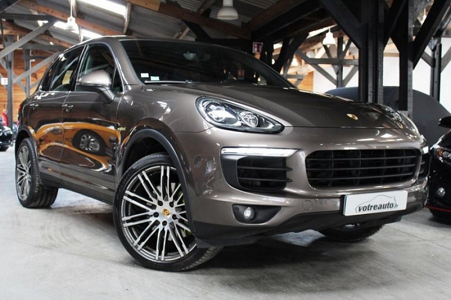 Annonce vendue PORSCHE CAYENNE II (958) S Hybrid 3.0 V6 4x4 Marron