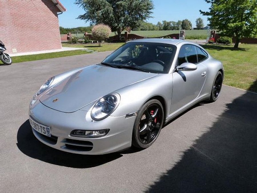 PORSCHE 911 997 Carrera 4S 3.8i 355 ch coupé Gris clair occasion - 49 ...