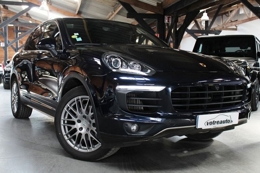 Annonce vendue PORSCHE CAYENNE II (958) 3.0D V6 262 ch SUV Bleu foncé