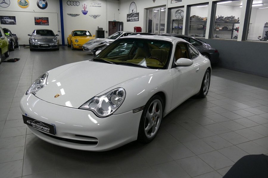 PORSCHE 911 996 Carrera 3.6i 320ch coupé Blanc occasion - 34 990 €, 119 800 km