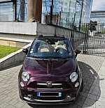 ABARTH 695 C Tributo Maserati cabriolet Bordeaux occasion - 21 900 €, 72 200 km