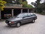 AUDI 100 C3 2.2 E quattro luxe break Gris foncé