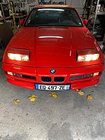 BMW SERIE 8 E31 850Ci 300 ch Pack luxe coupé Rouge occasion - 17 000 €, 198 927 km