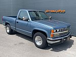 CHEVROLET SILVERADO 1500 BENNE COURTE pick-up Bleu