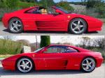 FERRARI 348 TS Coupé sport targa coupé Rouge occasion - 85 585 €, 85 000 km