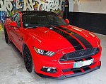 FORD MUSTANG VI (2015 - 2022) GT 421 ch coupé Rouge occasion