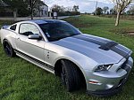 FORD MUSTANG V (2005 - 2014) Serie 2 Shelby GT500 coupé Gris clair occasion - 85 000 €, 42 800 km