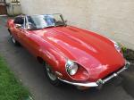 JAGUAR TYPE E Série 2 4.2L cabriolet Rouge occasion - 80 000 €, 27 600 km