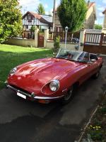 JAGUAR TYPE E Série 2 4.2L cabriolet Rouge occasion - 80 000 €, 27 600 km