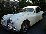 JAGUAR XK140 3.4 SE coupé Blanc