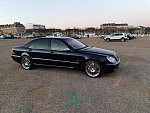 MERCEDES CLASSE S W220 600 V12 Bi-Turbo Présidentielle berline Bleu foncé