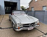 MERCEDES 190 W121 SL cabriolet Argent