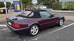 MERCEDES CLASSE SL R129 500 326ch V8 5.0 BVA5 (Facelift) cabriolet Bordeaux