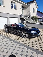MERCEDES CLASSE SL R230 55 AMG 517ch coupé-cabriolet Noir occasion - 35 000 €, 157 000 km
