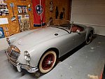 MG A 1500 toutes options cabriolet Gris clair occasion