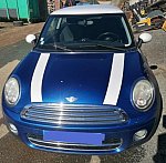 MINI 3 PORTES R56 Cooper D 110ch citadine Bleu occasion - 7 500 €, 170 000 km