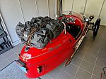 MORGAN THREE-WHEELER 110 ème anniversaire cabriolet Rouge occasion - 54 900 €, 4 700 km