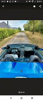 NISSAN 350Z 3.5L V6 300ch Pack Luxe cabriolet Bleu occasion - 20 000 €, 75 000 km