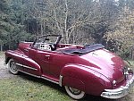 PONTIAC STREAMLINER TORPÉDO CONVERTIBLE cabriolet Bordeaux