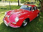 PORSCHE 356 B 1600 Super 90 S coupé Rouge